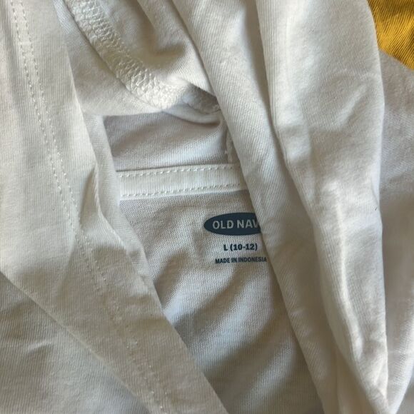 Old Navy Long Sleeve Tshirt Hoodie Bundle Set of Two Unicorn Size L 10/12 - Picture 5 of 6